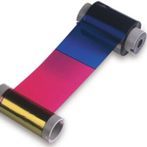 Fargo's 84052 YMCKK full-color ribbon with two black resin panels delivers state-of-the-art performance when printing cards with your Fargo HDP5000 printer. When used with Fargo's 84053 HDP film, this ribbon produces 500 high quality monochrome and color prints.